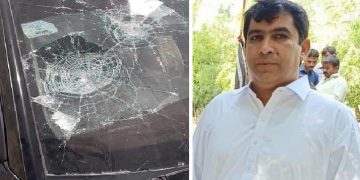 ميرپور ماٿيلو: پروفيسر ڊاڪٽر مبارڪ لاشاري مٿان ڳوٺ اسلام لاشاري ويجهو قاتلاڻو حملو، مجزاڻي طور بچي ويو