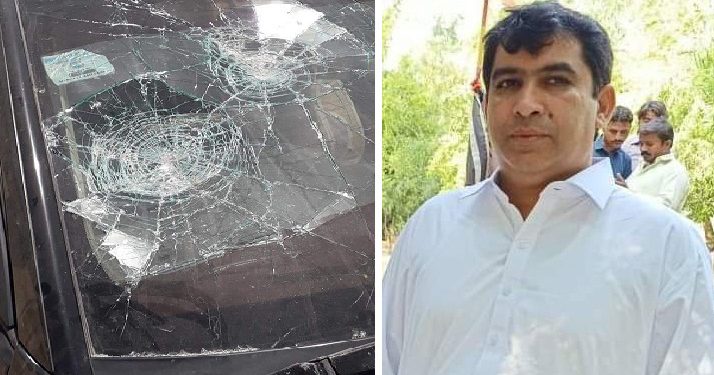 ميرپور ماٿيلو: پروفيسر ڊاڪٽر مبارڪ لاشاري مٿان ڳوٺ اسلام لاشاري ويجهو قاتلاڻو حملو، مجزاڻي طور بچي ويو
