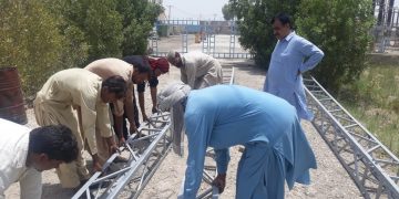 ڪنڌ ڪوٽ بجلي جا پول  لڳڻ  بعد سٽي 2 جي بجلي ٻن ڏينهن بعد بحال ٿي وئي