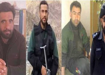 چلاس ۾ سي ٽي ڊي جي ڪارروائي، ٻن شهرين سميت 7 اهلڪار شهيد