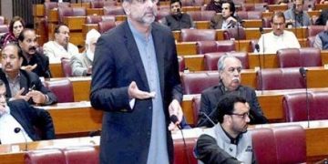 قومی اسمبلی اجلاس؛ ٹائیگر فورس بنی تو اس کا کام جنازے اٹھانا ہوگا، شاہد خاقان