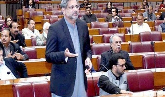 قومی اسمبلی اجلاس؛ ٹائیگر فورس بنی تو اس کا کام جنازے اٹھانا ہوگا، شاہد خاقان