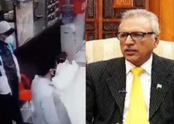 صدر پاکستان رس ملائی خریدنے کیلئے 30 منٹ لائن میں کھڑے رہے