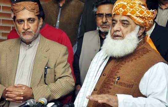 وزیراعظم عمران خان کیخلاف تحریک اعتماد کا آپشن موجود ہے: مولانا فضل الرحمن