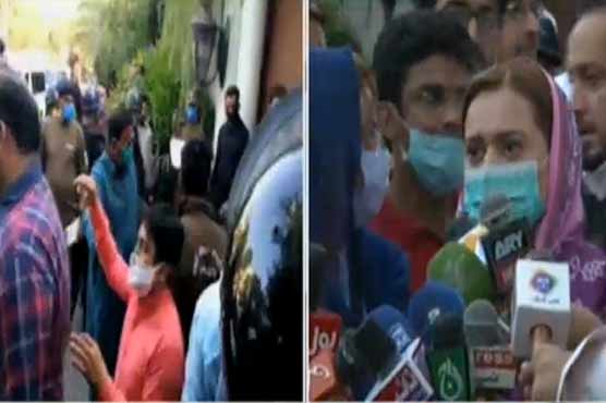 ہم بھاگنے والے نہیں، کل ہائیکورٹ جائیں گے، لیگی ترجمان مریم اورنگزیب