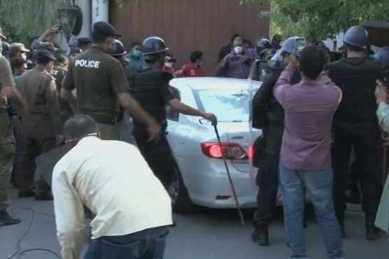 نیب کا گرفتاری کے لیے شہباز شریف کی رہائش گاہ پر چھاپہ