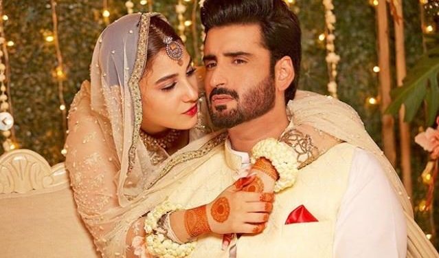 Pakistani stars Hina Altaf, Aagha Ali tie the knot in stunning nikkah ceremony