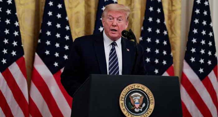 Trump says evidence suggests coronavirus originated from China lab