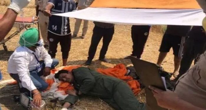 Indian Air Force MiG-29 crashes in Indian Punjab