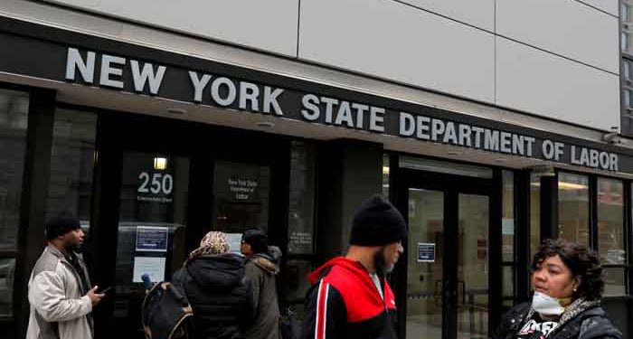 Coronavirus lockdown wipes out all US jobs created in a decade