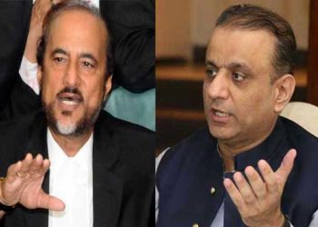 Babar Awan calls on Aleem Khan, discusses political situation