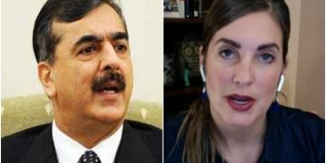 Cynthia Ritchie slaps Yusuf Raza Gillani with Rs120 million legal notice