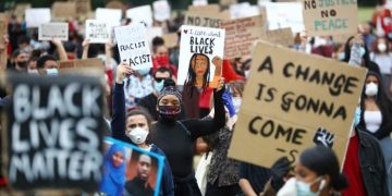 George Floyd murder case: Protesters chant ‘no justice, no peace’ in London