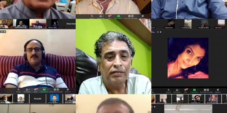 International Virtual Gathering held in honour of Poet Mazhar Laghari