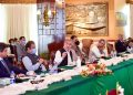 Youm-e-Istehsal: FM Qureshi briefs APC on HR violations in IOK