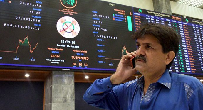 PSX: KSE 100 ends day on negative note, but remains over 41,000