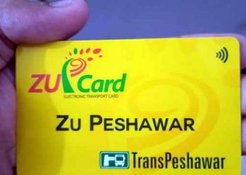 Peshawar BRT Zu Card price increased from Rs100 to Rs250