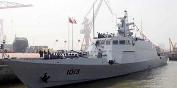 PNS Azmat makes port call to Iranian port of Bandar Abbas
