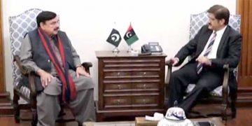 Sheikh Rasheed to meet CM Sindh today over law and order situation