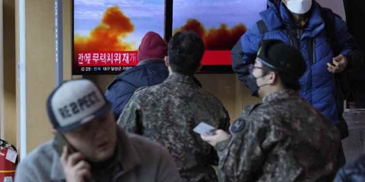 North Korea fires ballistic missile in resumption of testing