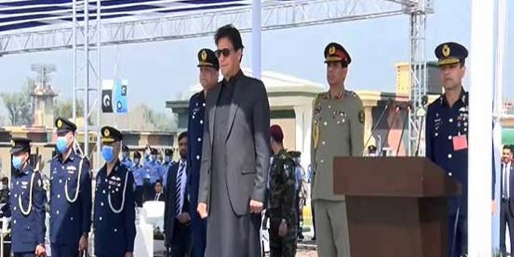 Imran Khan is attending J-10C induction ceremony