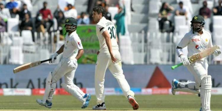 Pakistan lose Shafique after solid start in first Test