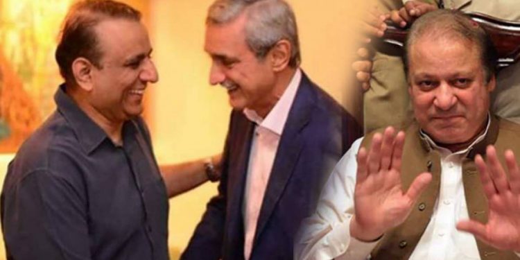 Aleem Khan meets Nawaz Sharif in London