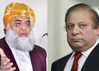 No-trust move: Fazl, Nawaz discuss number game over phone call