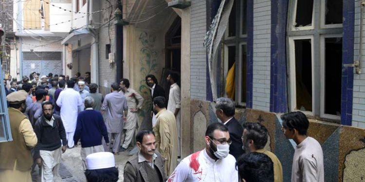Death toll of Peshawar mosque blast rises to 62