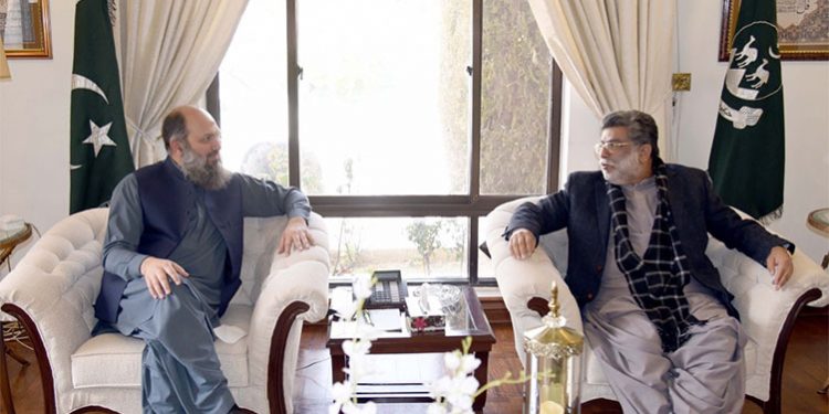 Yar Muhammad Rind, Jam Kamal discuss political situation in country