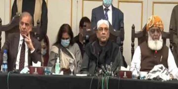 Shehbaz, Zardari, Fazl optimistic about success of no-confidence motion against PM Imran