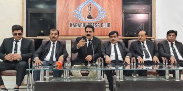 Barrister Fayyaz Samor announced، Karachi High Court Bar election campaign 2024
