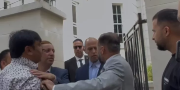 Ex-PM Shehbaz’s guards manhandle journalists in London